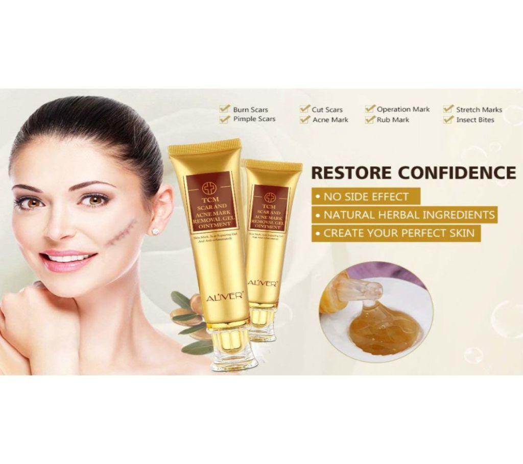 TCM scar and acne mark removal gel ointment