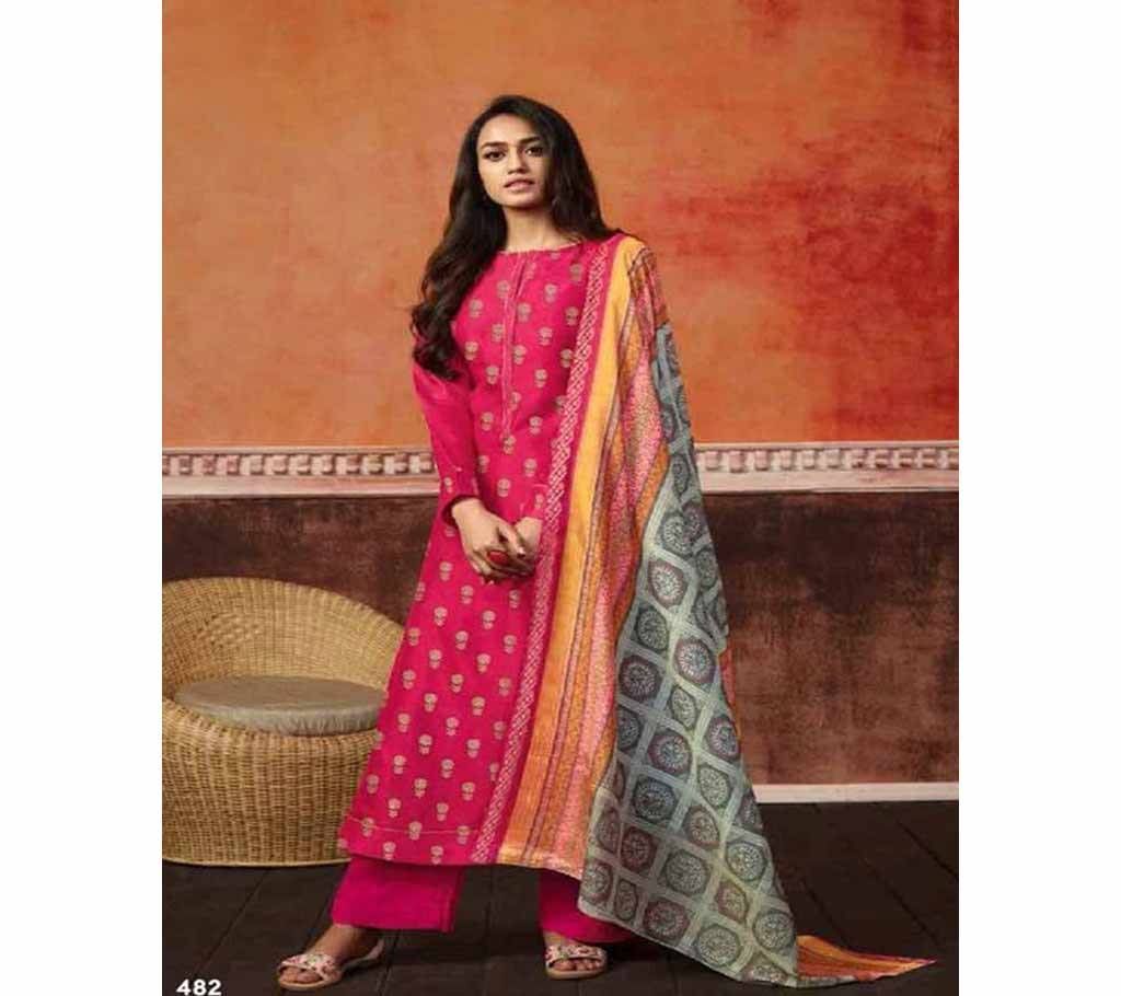 Sahiba Parisha - 482 Unstitched Silk Suit