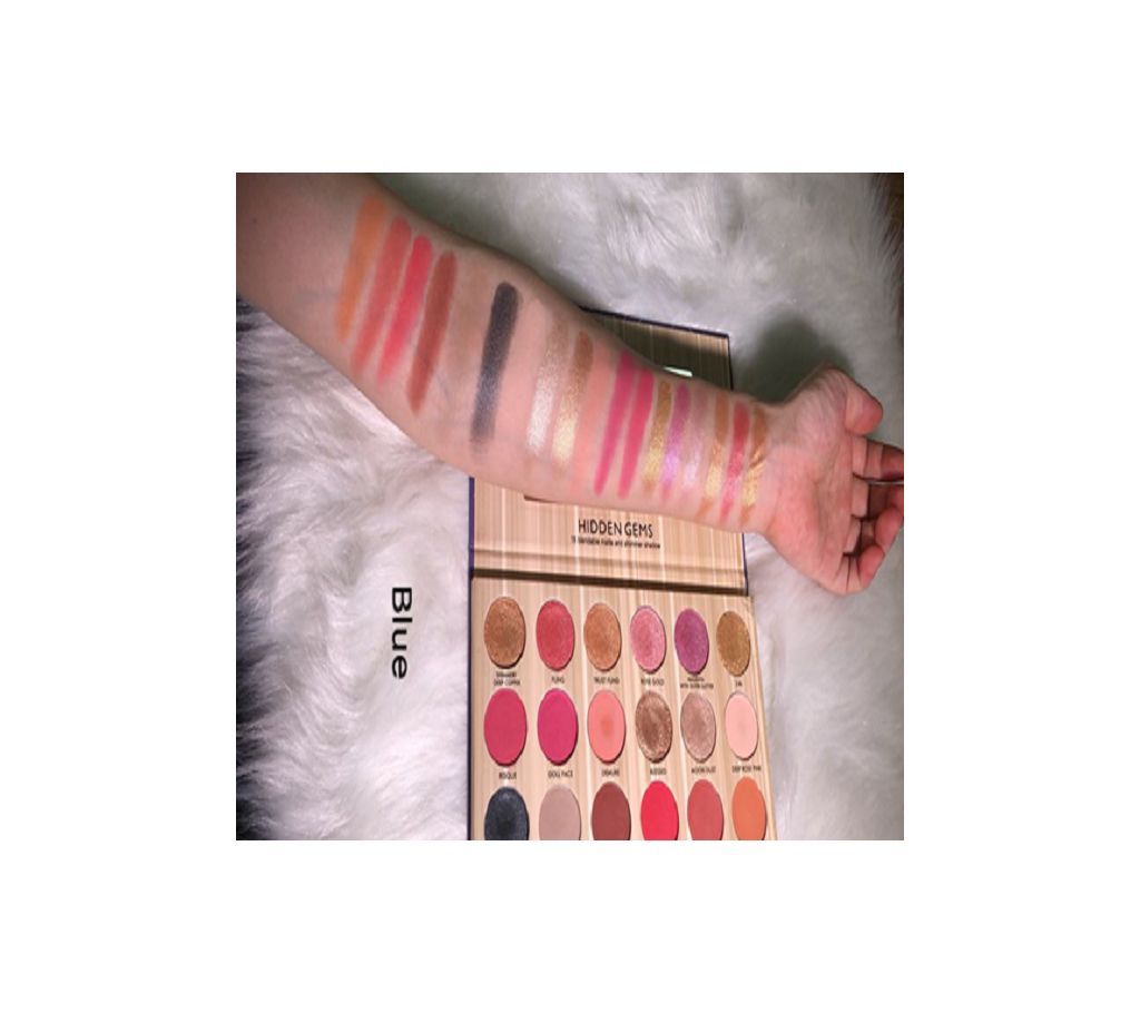 Pudaier 18 Colors Eye Shadow Makeup matt shimmer pallet  #3001