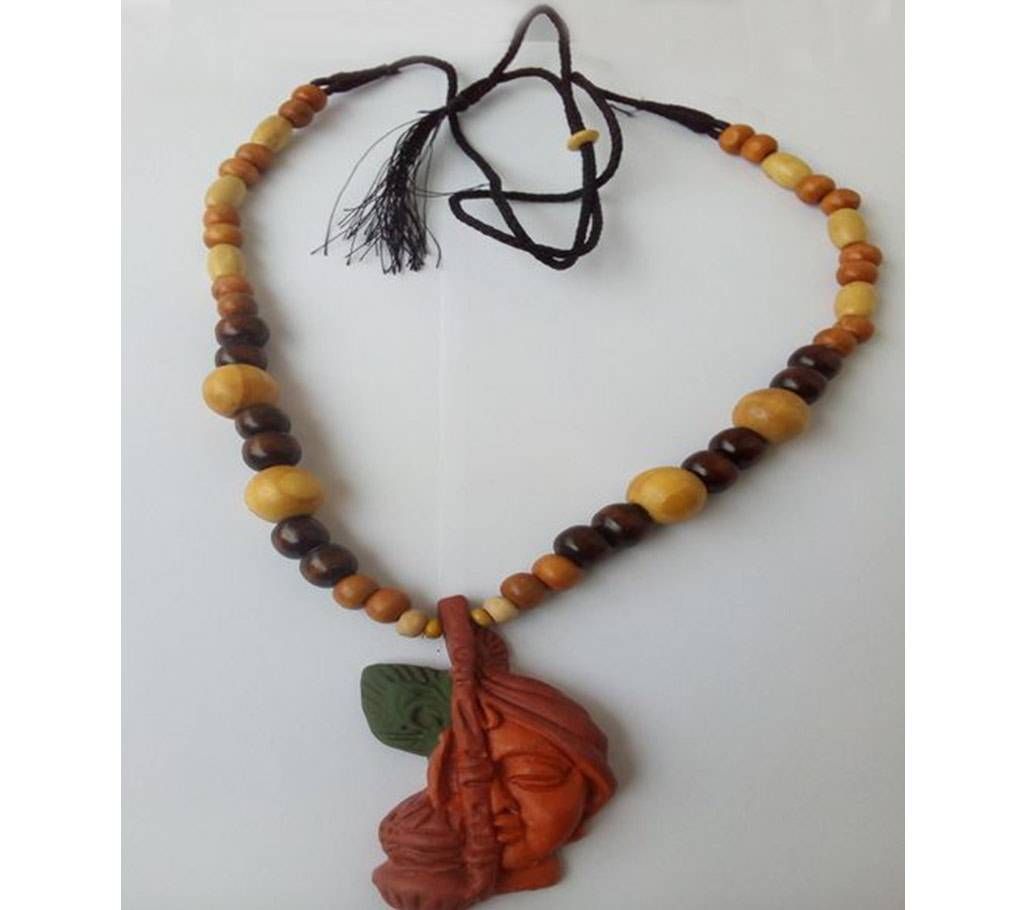 Yellow & Black color Necklace