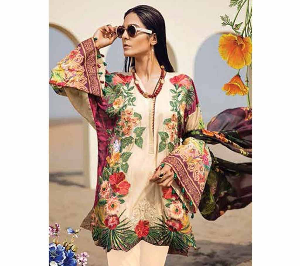 Unstitched Sana Safinaz Summer Collection 19 Juvi Fashion Suits