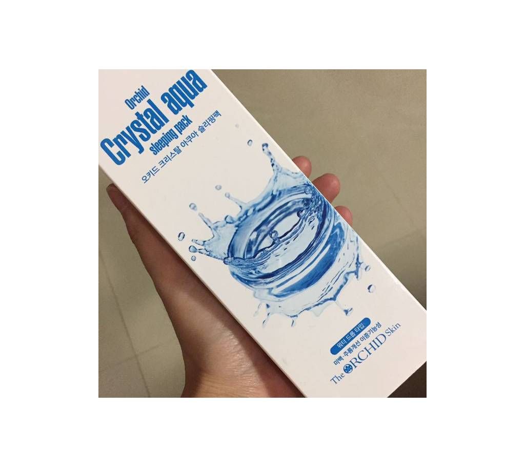 Korean Crystal Aqua Sleeping Pack night cream