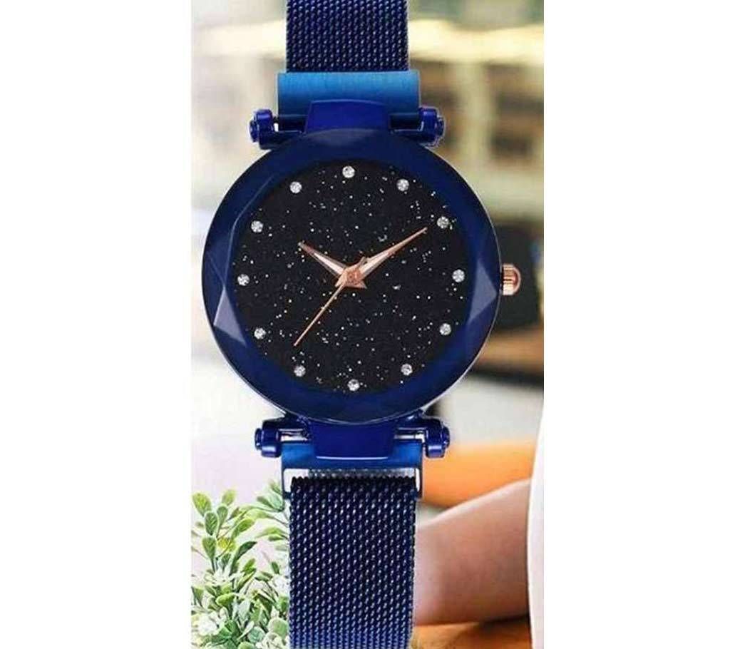 Previous product    Next product Dior High Quality Magnet Analog Watch for Women  Blue 01  SKA