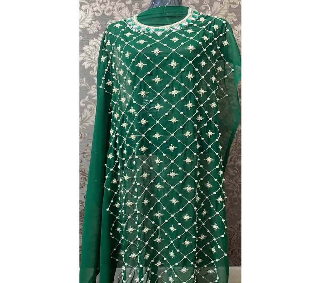 Unstitched one piece kurti (karchupi work)