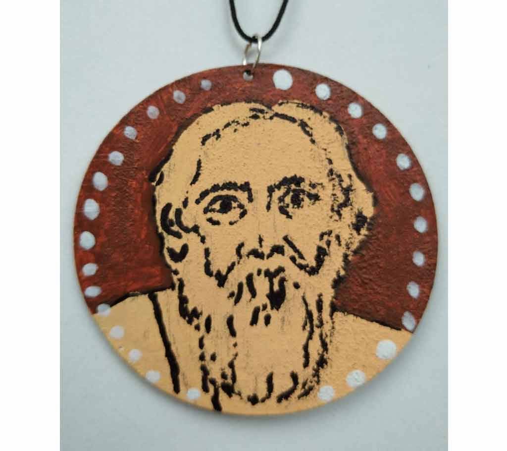 Handmade Rabindranath Tagore Locket 