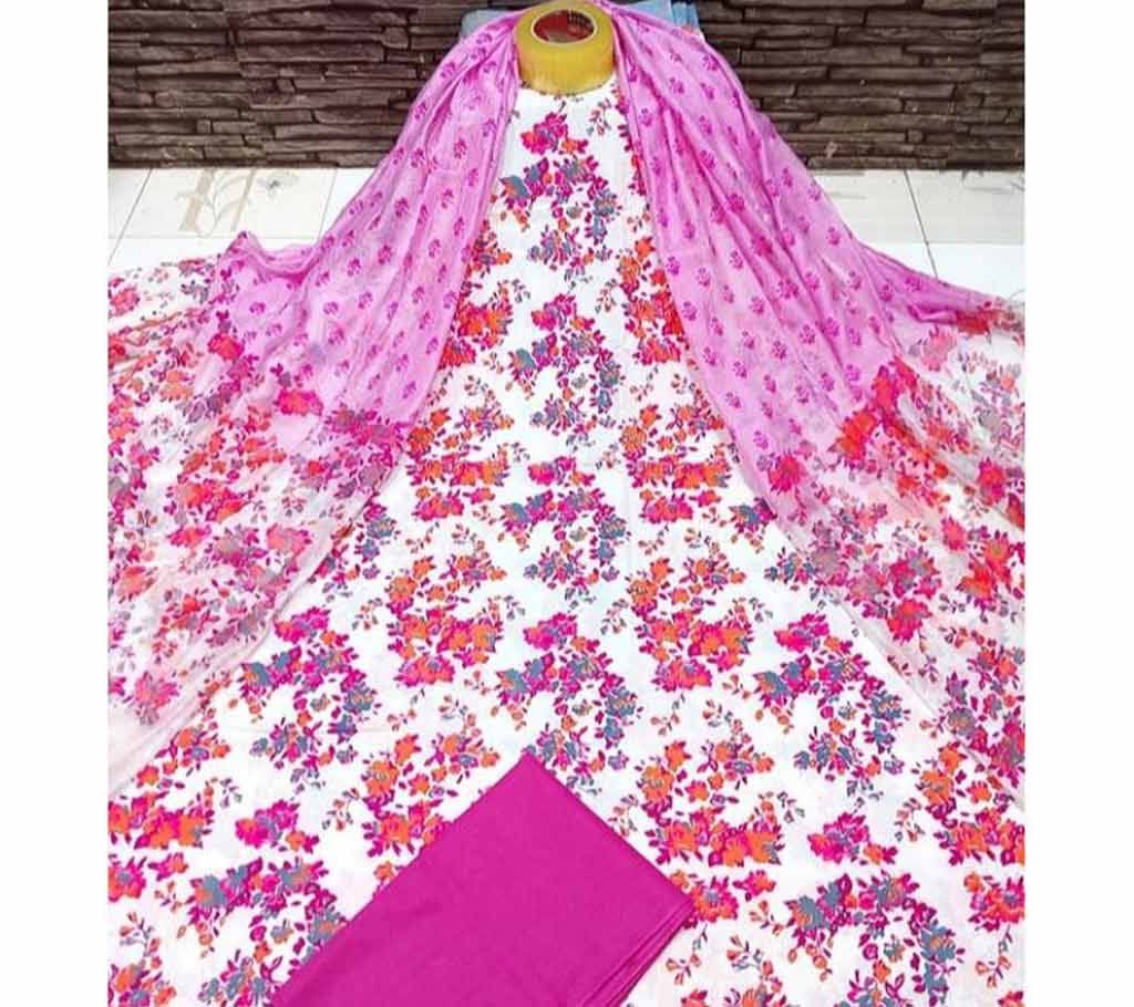 Joypuri Cotton Skin Printed Shalwer Kameez for Women-30