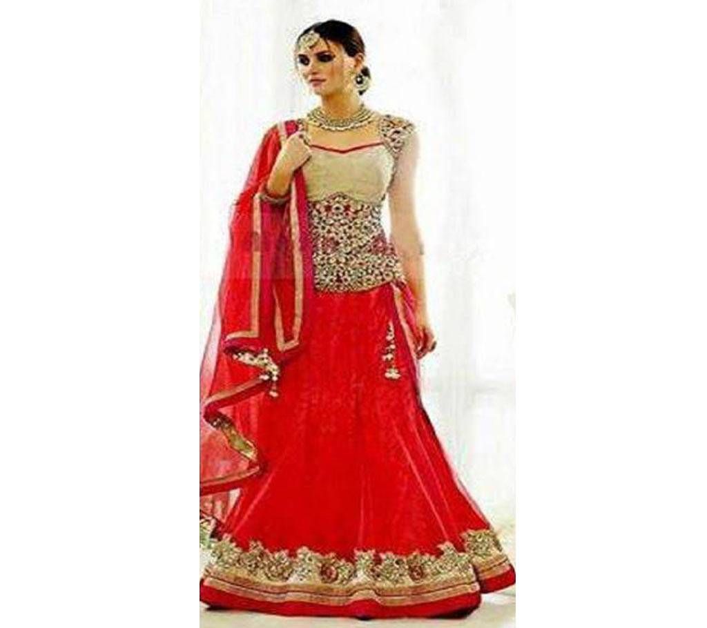 Semistitched Georgette Lehenga - Copy