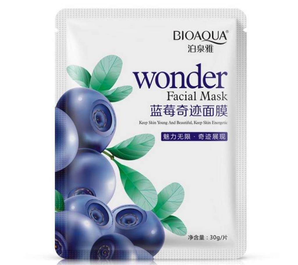 BIOAQUA Blueberry Wonder Silk Facial Mask