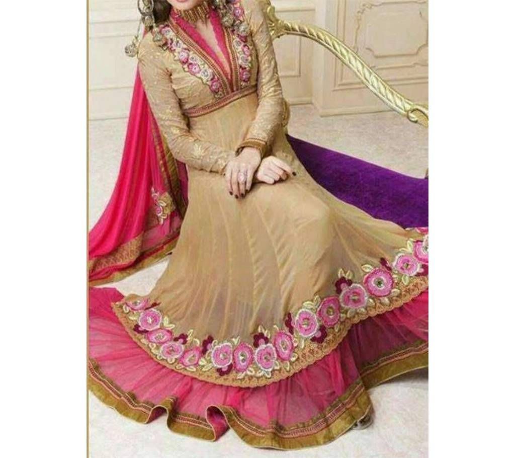 Unstitched Indian Three Piece - Copy