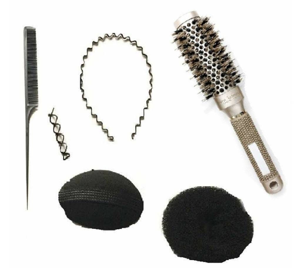 Hair Style Tools  - Set of 6 Pcs