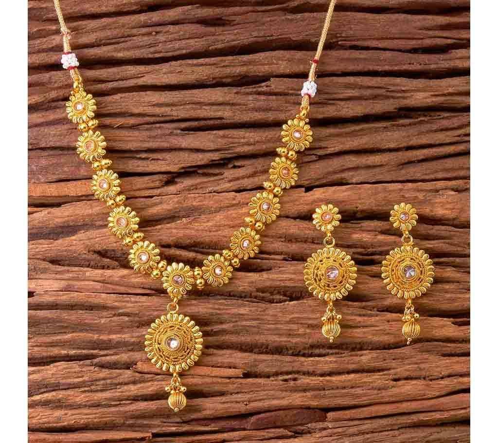  ANTIQUE DELICATE NECKLACES WITH GOLD PLATING 17770 (by Pink Point - KJ17770)
