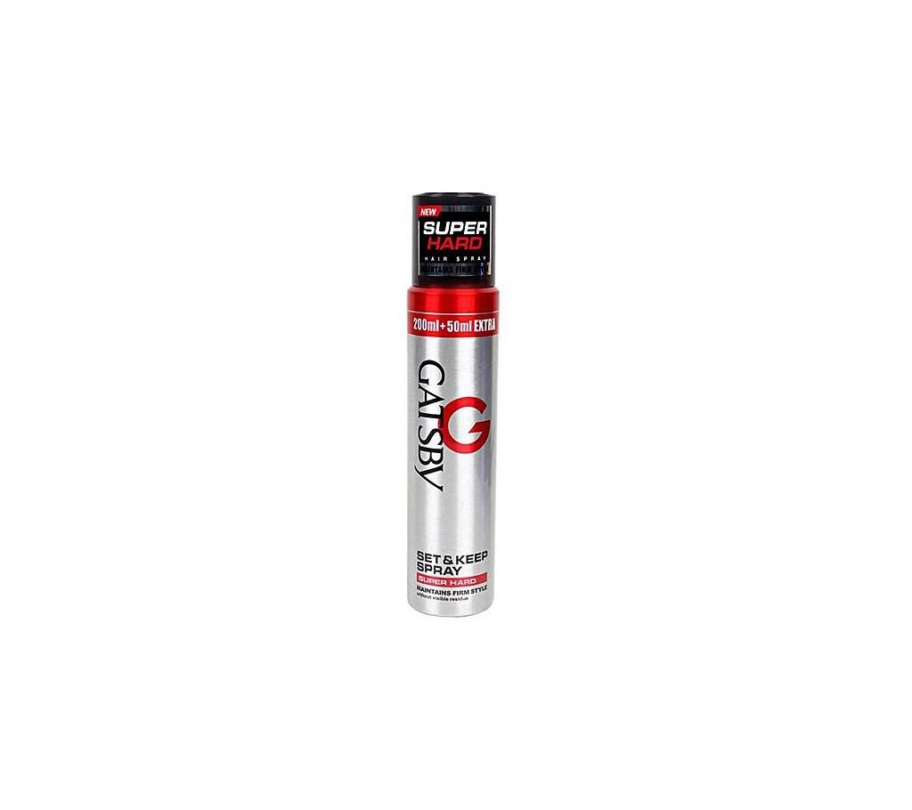 Set And Keep Spray Super Hard for Unisex - 250ml