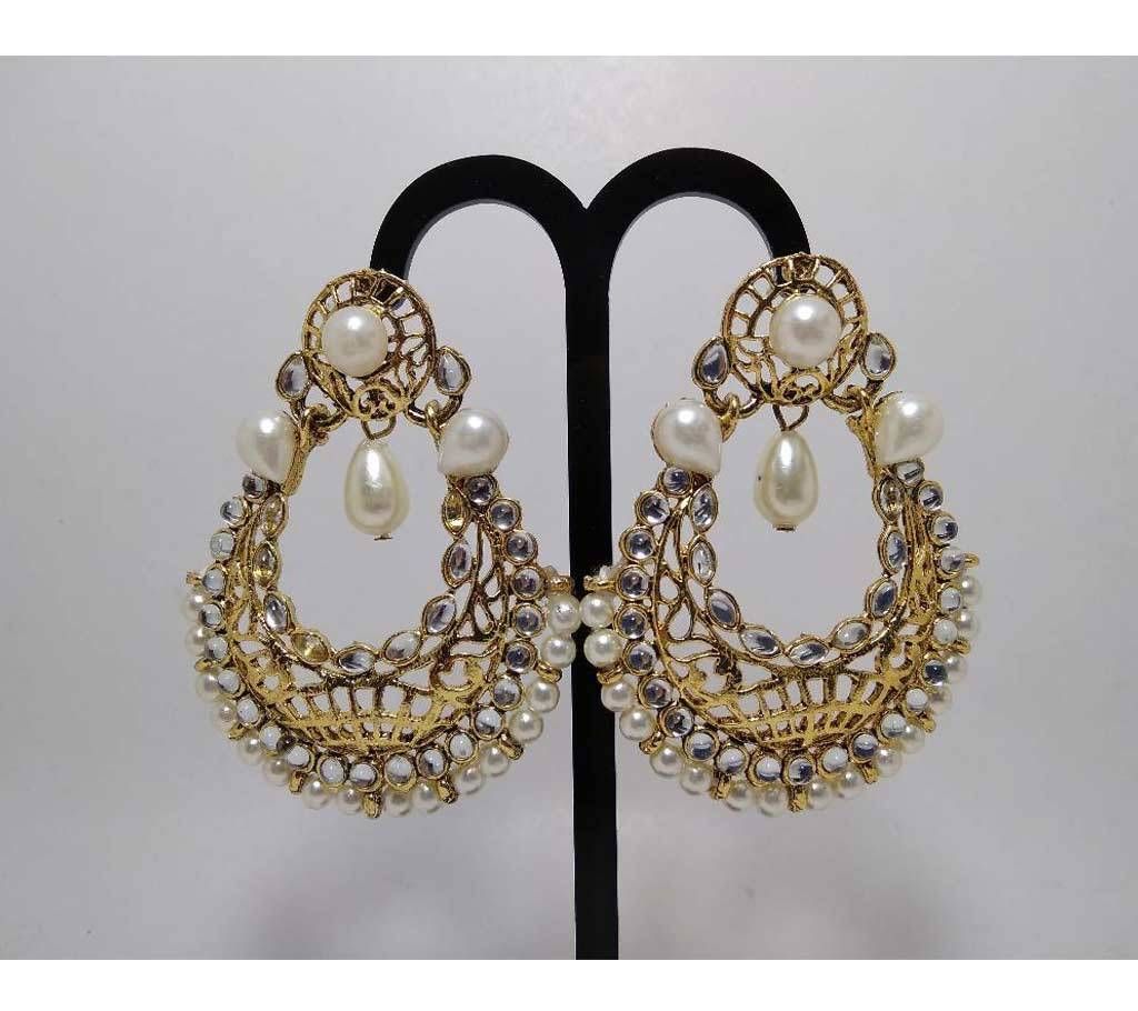 Indian zinc alloy ear ring 
