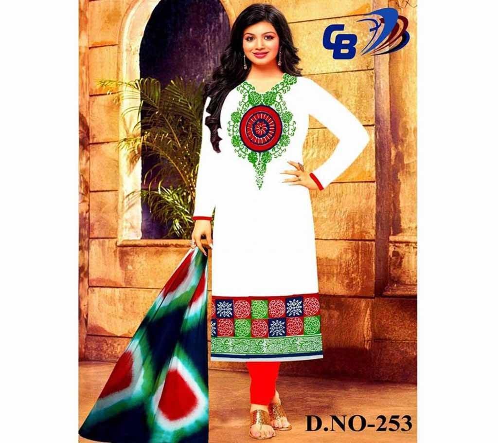 un stitched cotton salwar kameez copy 