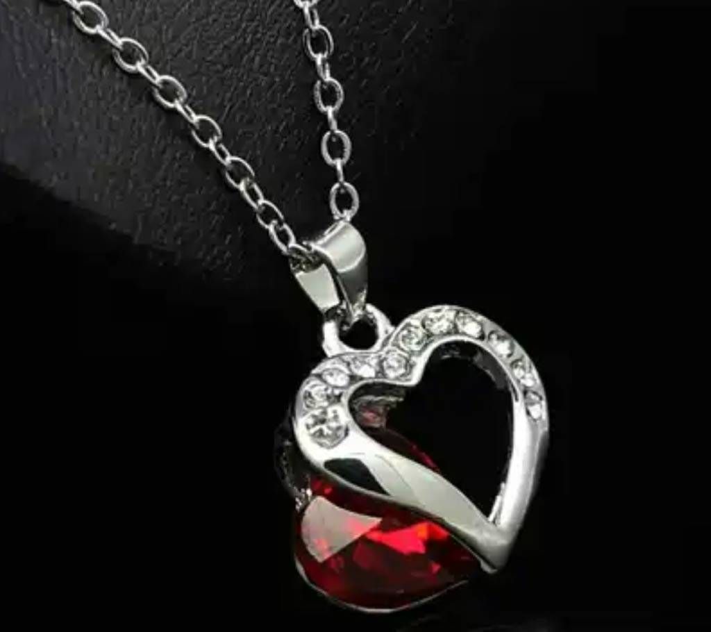 Chia Fashion Trendy Heart Pendent Necklace (by Pink Point - CHIA76)