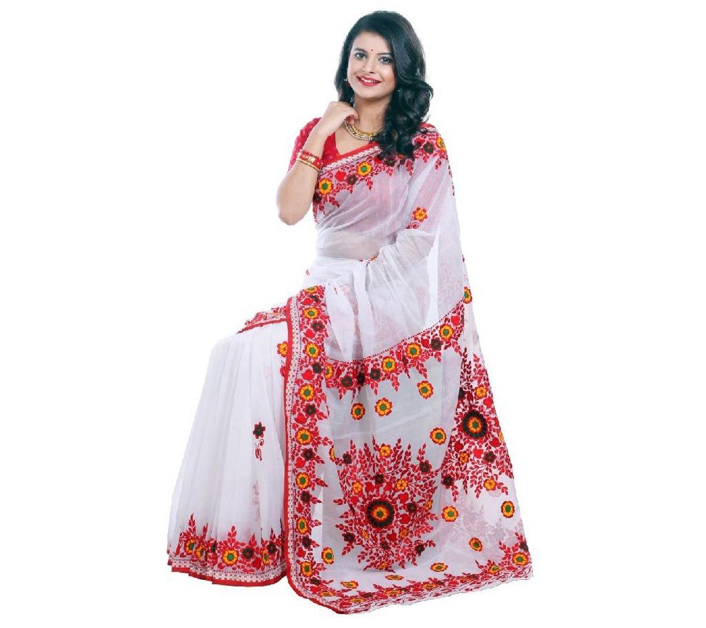 Boishakhi pure moslin silk sharee 