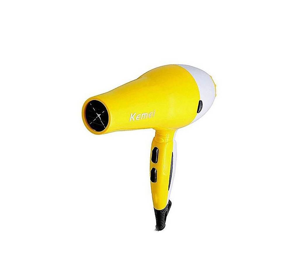 Kemei KM-8895 Hair Dryer - Yellow