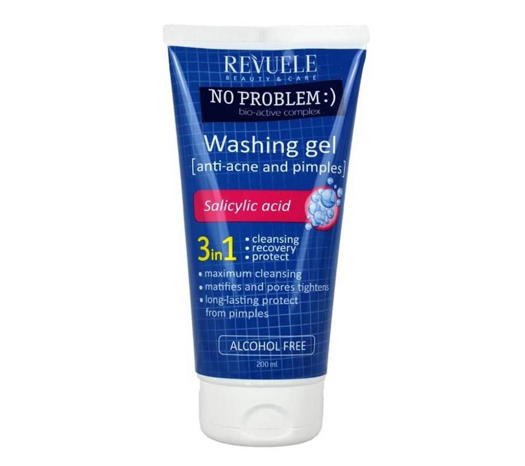 Revuele Anti Acne & Pimples washing gel 200ml - UK 