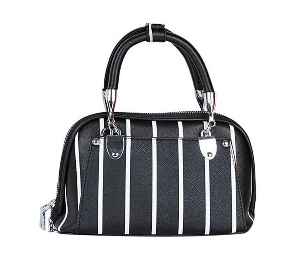Ayaandeal Black Artificial Leather Handbag