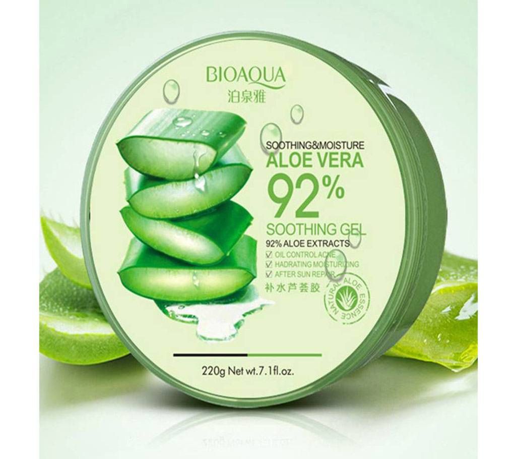 BIOAQUA 92% Hydrating Aloe Vera Gel-China