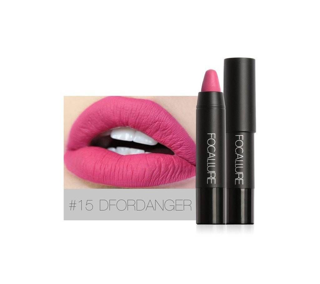 FOCALLURE Crayon Matte Lipstick #15 CHINA