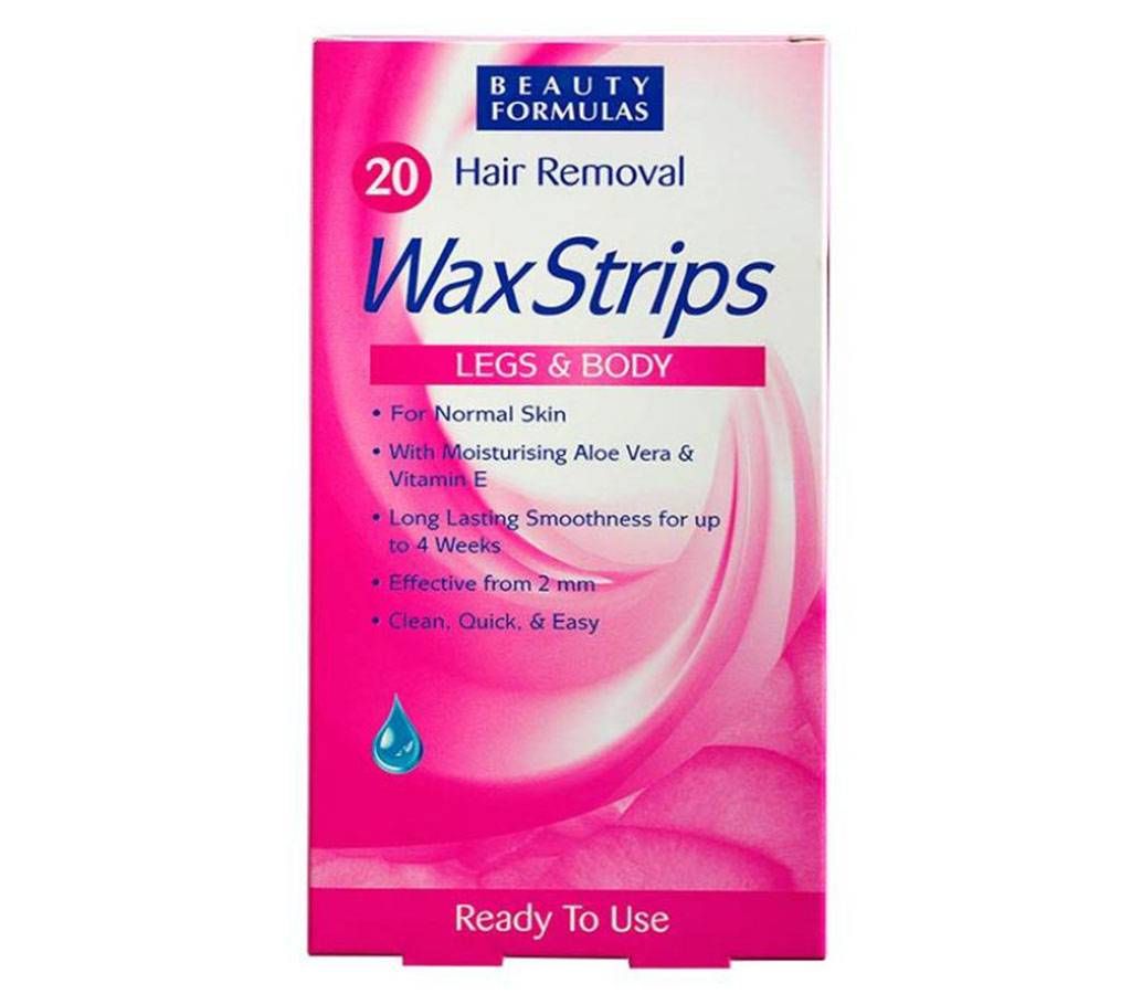 vitamin E wax strips- 20 pcs UK