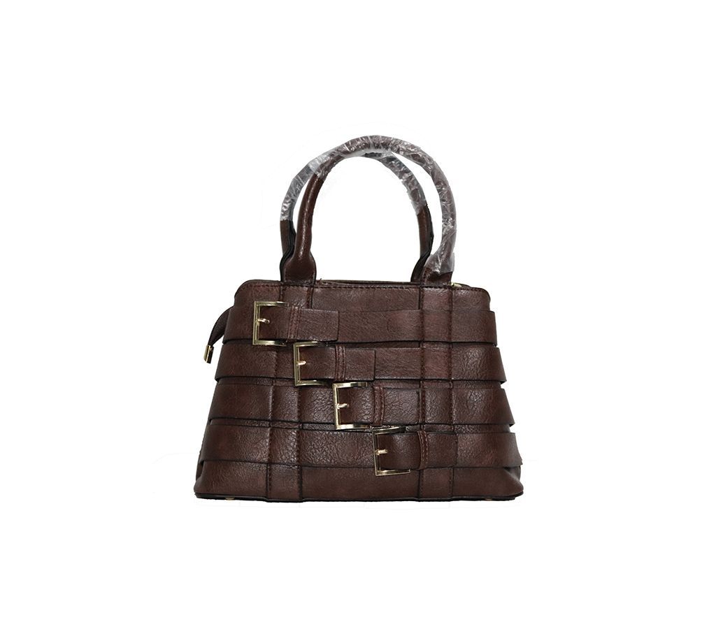 Belt Designed Leather Handbag