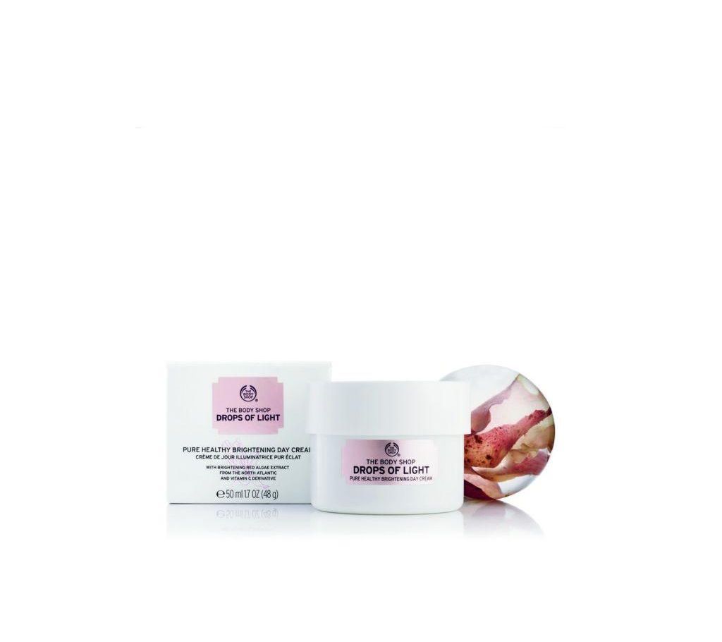 THE BODY SHOP DROPS OF LIGHT PURE HEALTHY BRIGHTENING DAY CREAM 50ML