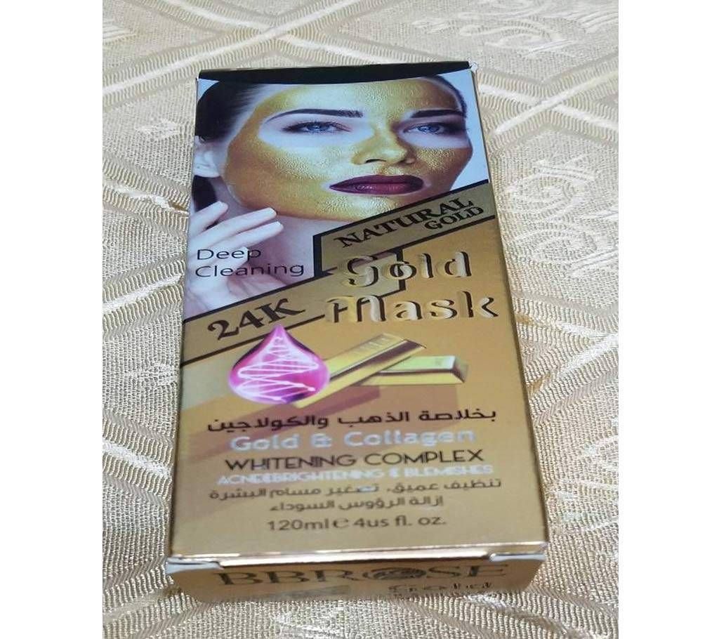 Gold Mask-Gold & Collagen Withening Complex 120ml Hong Kong