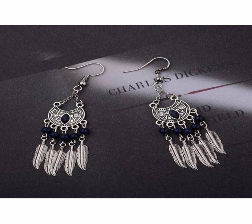 Hollow Drop Pendant Earrings