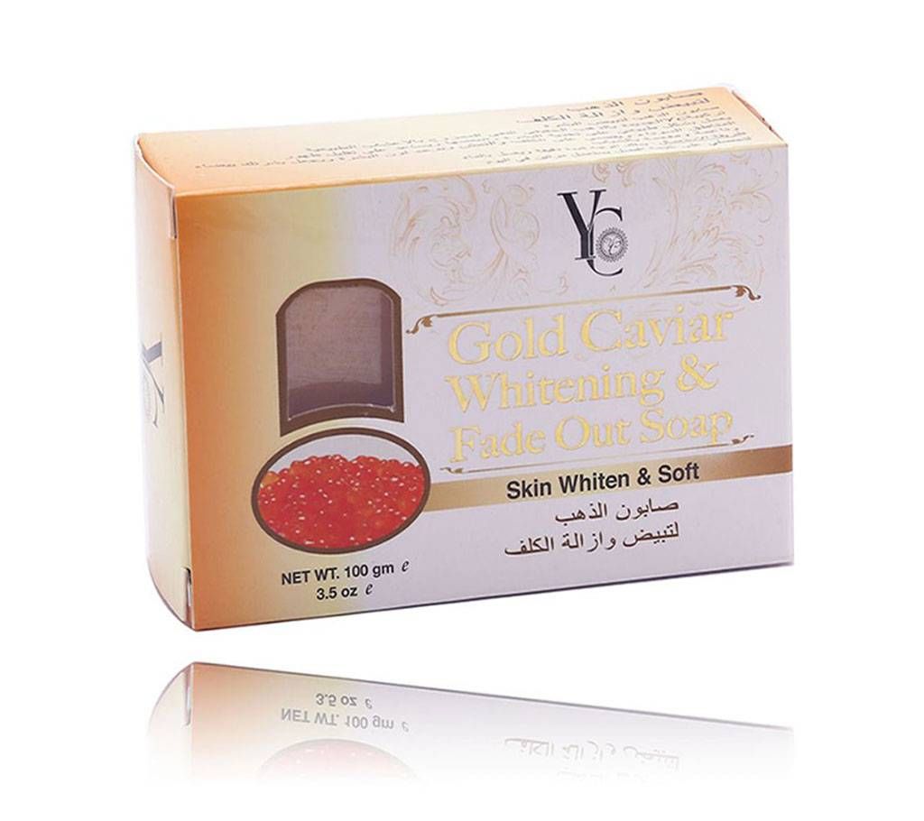 YC GOLD CAVIAR WHITENING Soap 100g- Thailand
