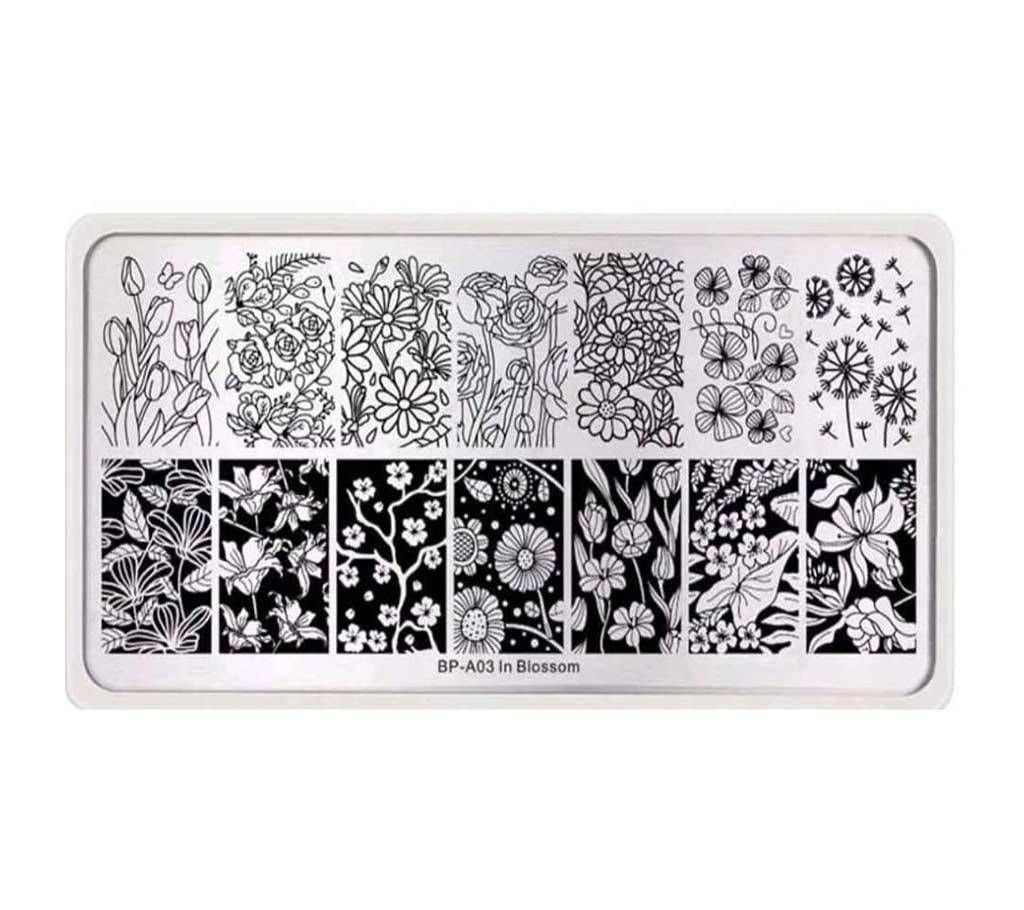 Born Pretty Stamping Plate (BP-A03) Nail Art Tool