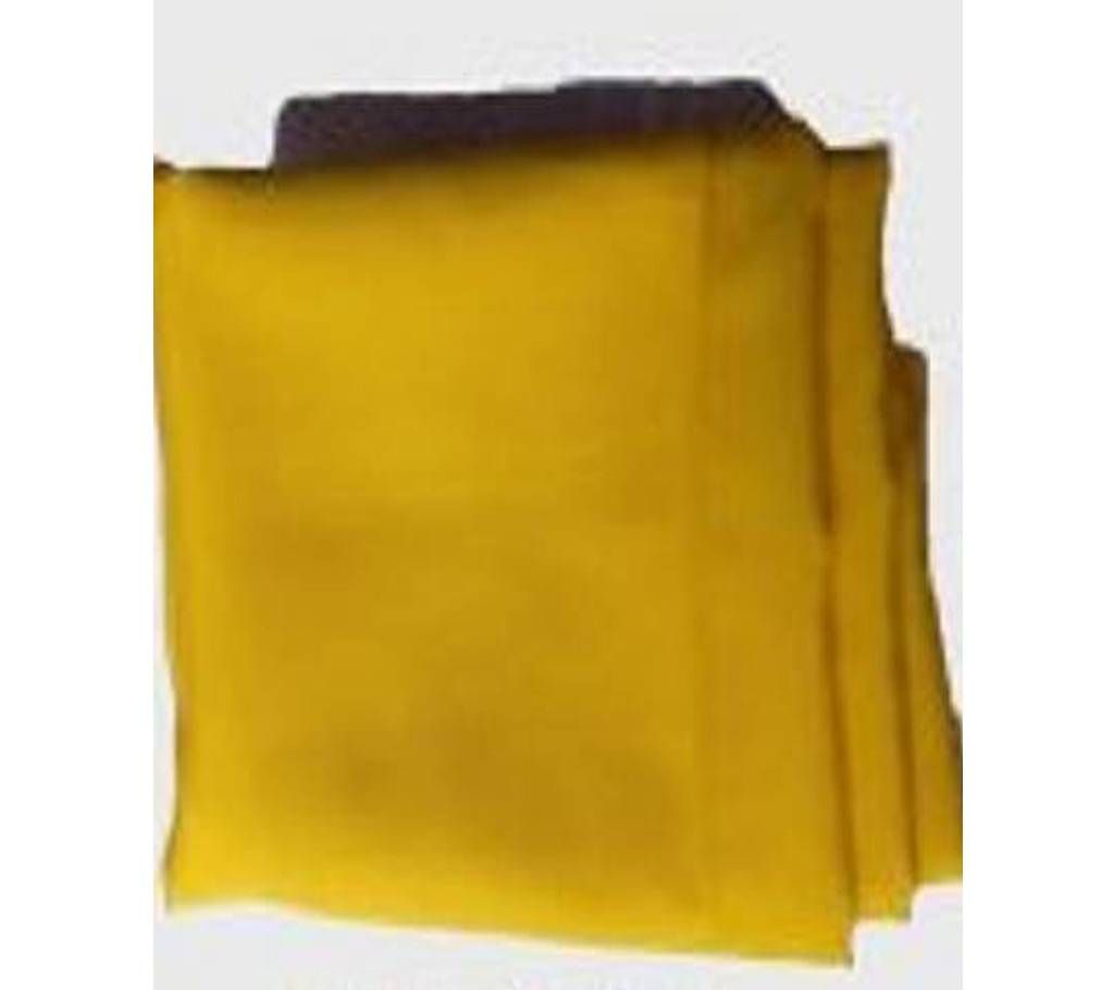 Pure Yellow Soft Butter Silk