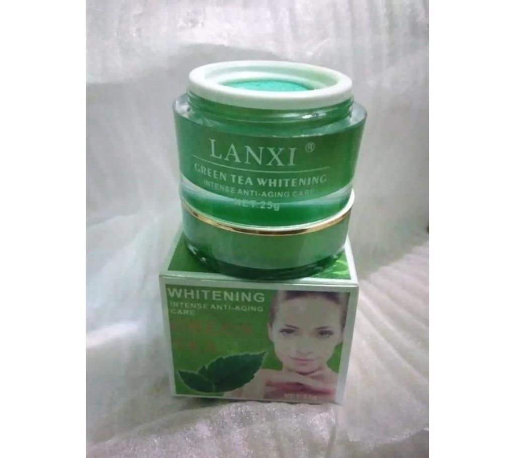 Green tea whitening cream