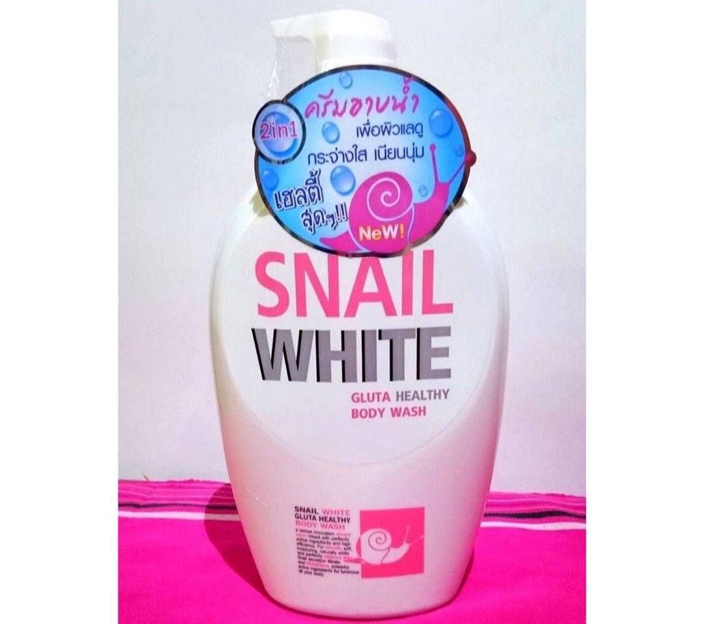 Snail white gluta healthy body wash-800ml-Thailand 