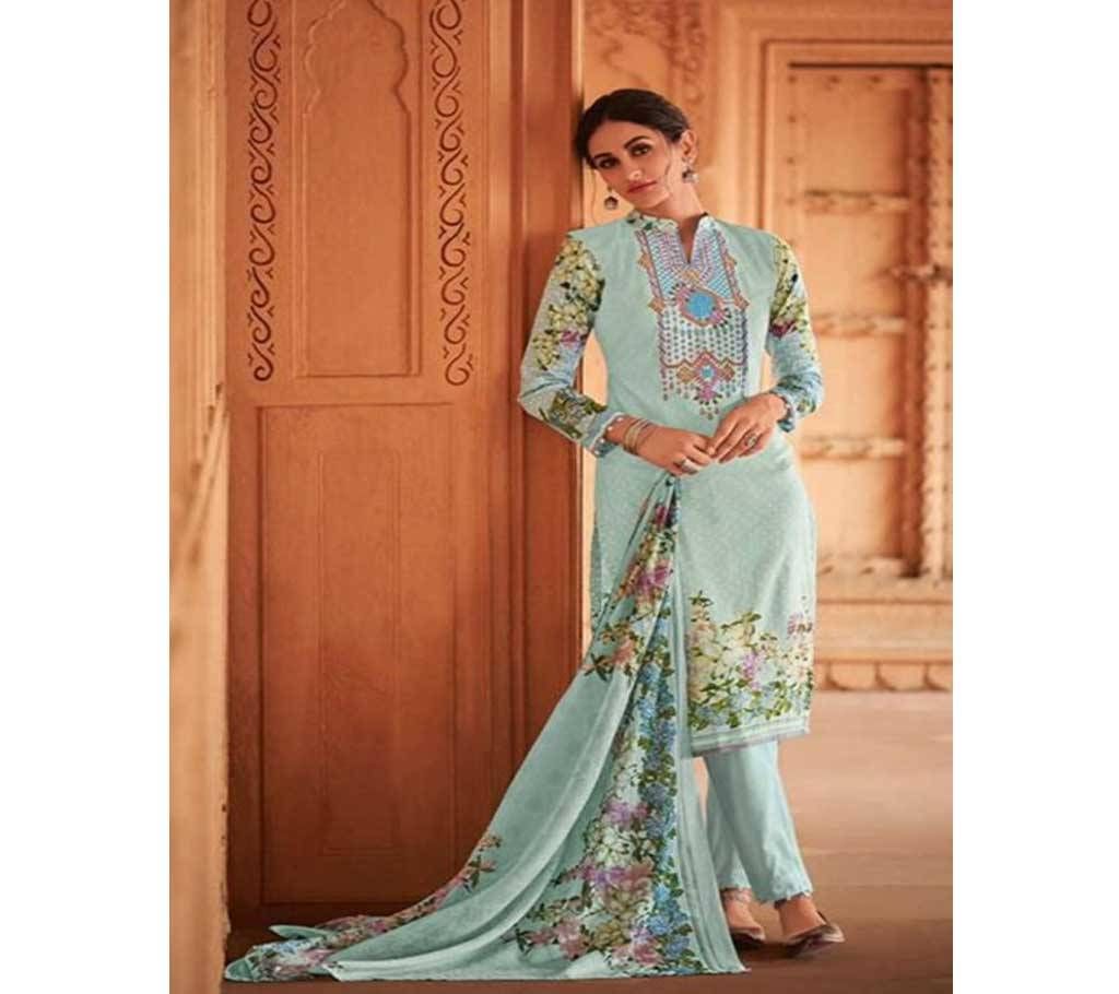 Unstitched Mumtaz Art present 3 Pcs - 2006 - SST