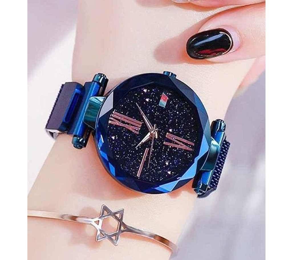 Previous product    Next product Dior High Quality Magnet Analog Watch for Women  Blue 02  SKA