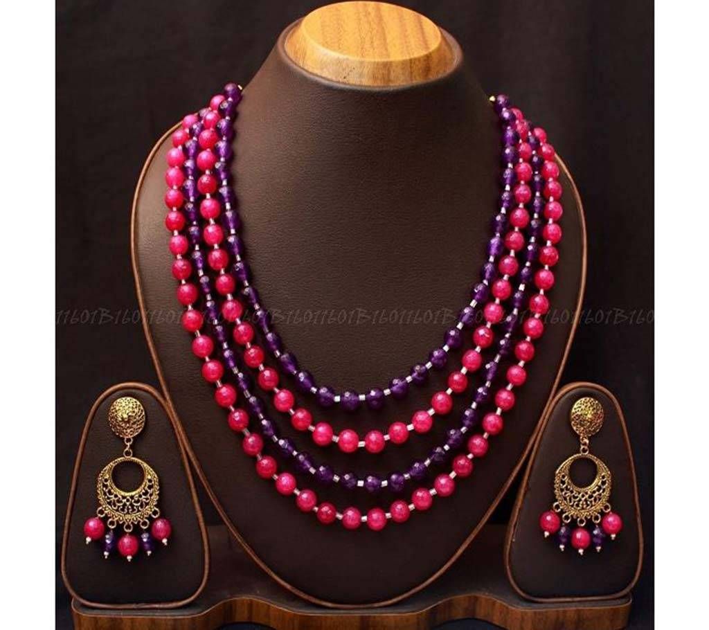Two Color Artificial Color Beats Lohor Jewelry  CH38  HMM
