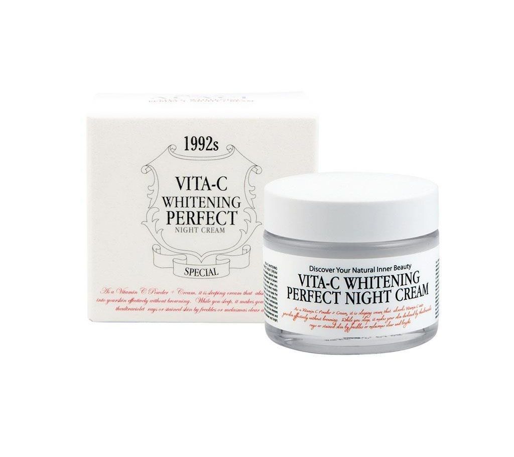 Vita c Whitening Perfect Night Cream- 50ml-Korea 