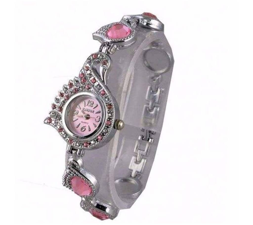 Feha Peacock Pride ladies watch pink