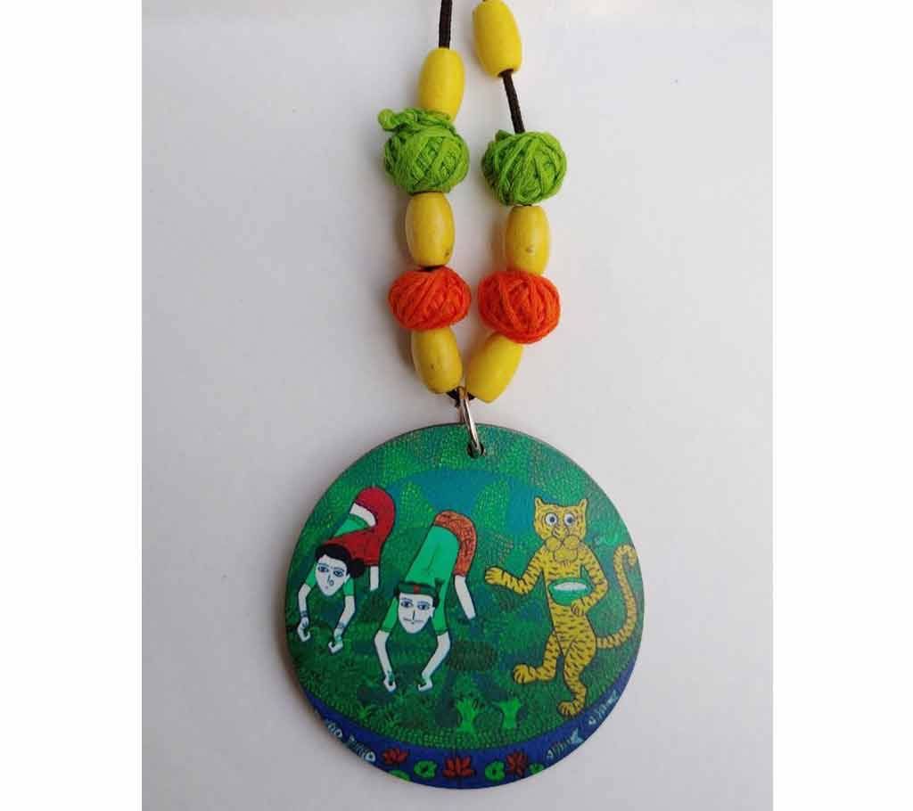 Handmade Round Locket By Patua 