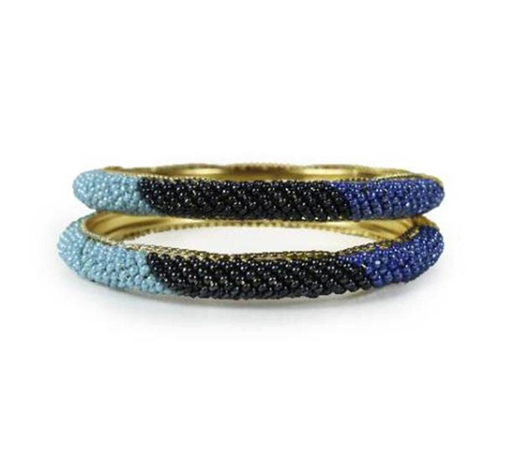 Gold Plated Beads Bangles for Woman