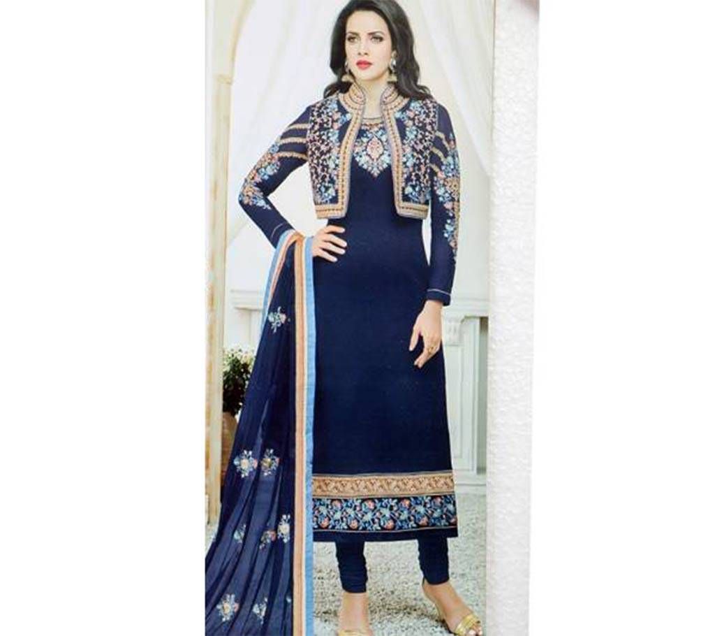 Unstitched Indian georgette three pc