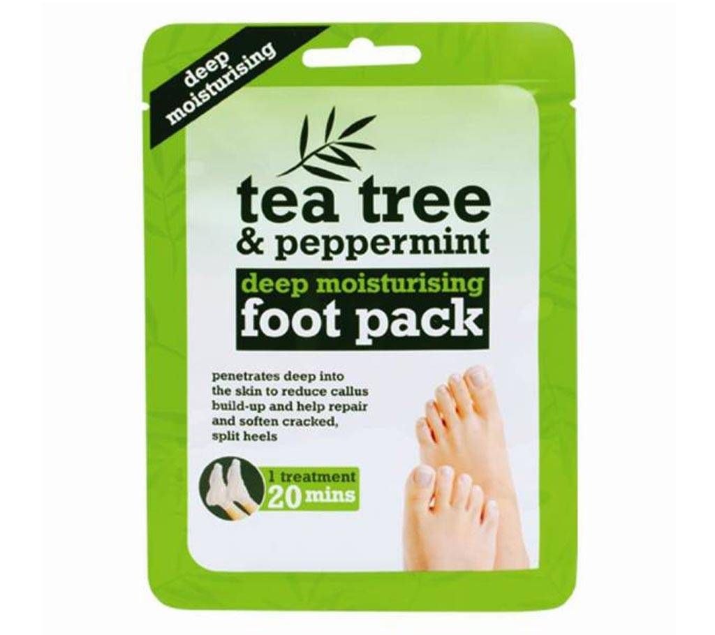 Tea Tree & Peppermint Deep Moisturizing Foot Pack