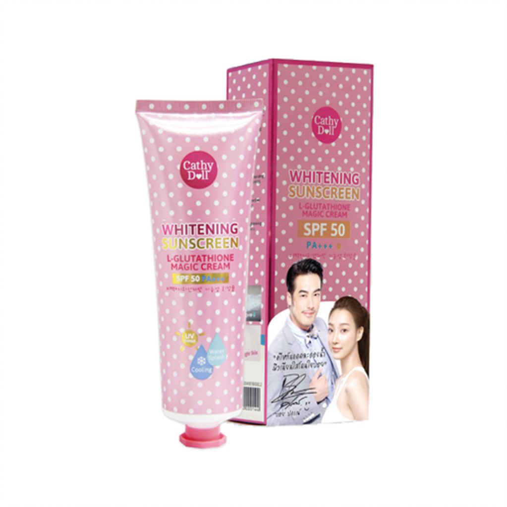 Cathy Doll L-Glutathione Magic Cream SPF 50 Whitening Sunscreen 60ml