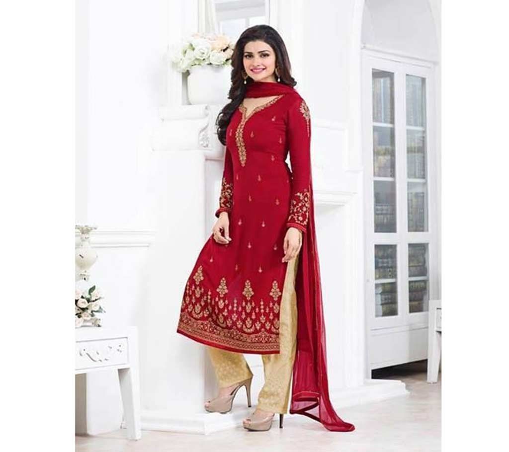 Unstiched Georgette Replica Three Piece
