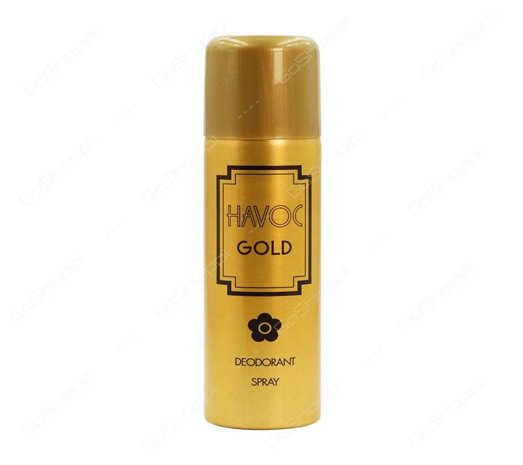 HAVOC Gold Deodorant Body Spray for Women (UAE)