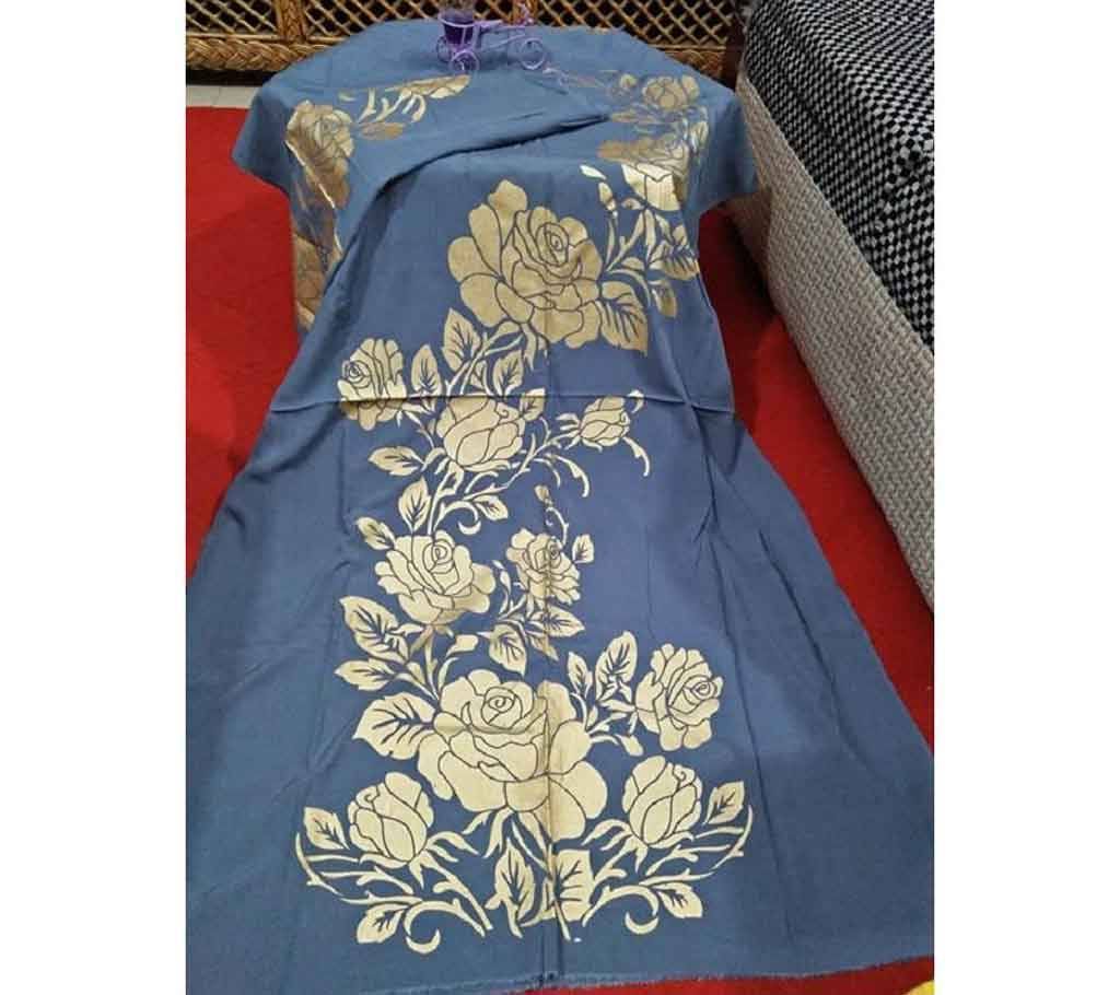 Screen Printed Single Kameez