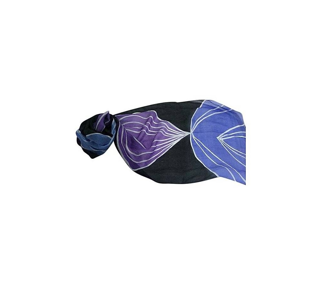 Artefact Multi-color Silk Scarf For Women