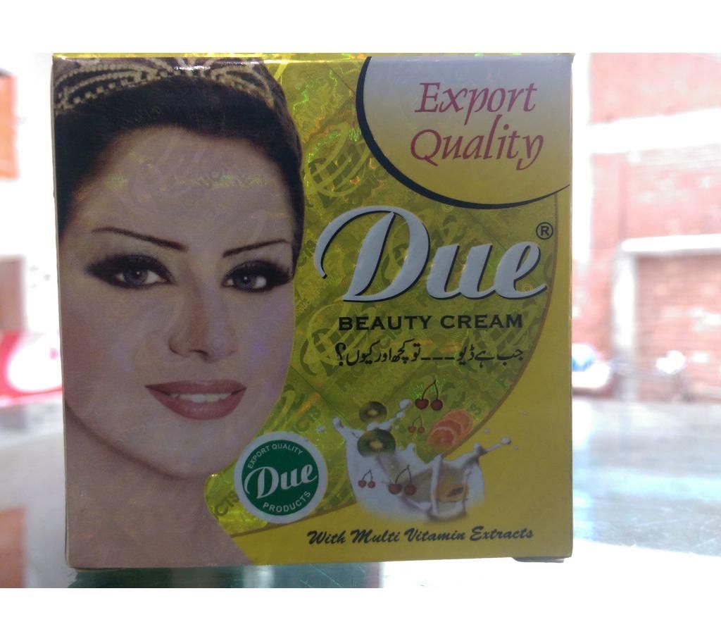 DUE Beauty Cream